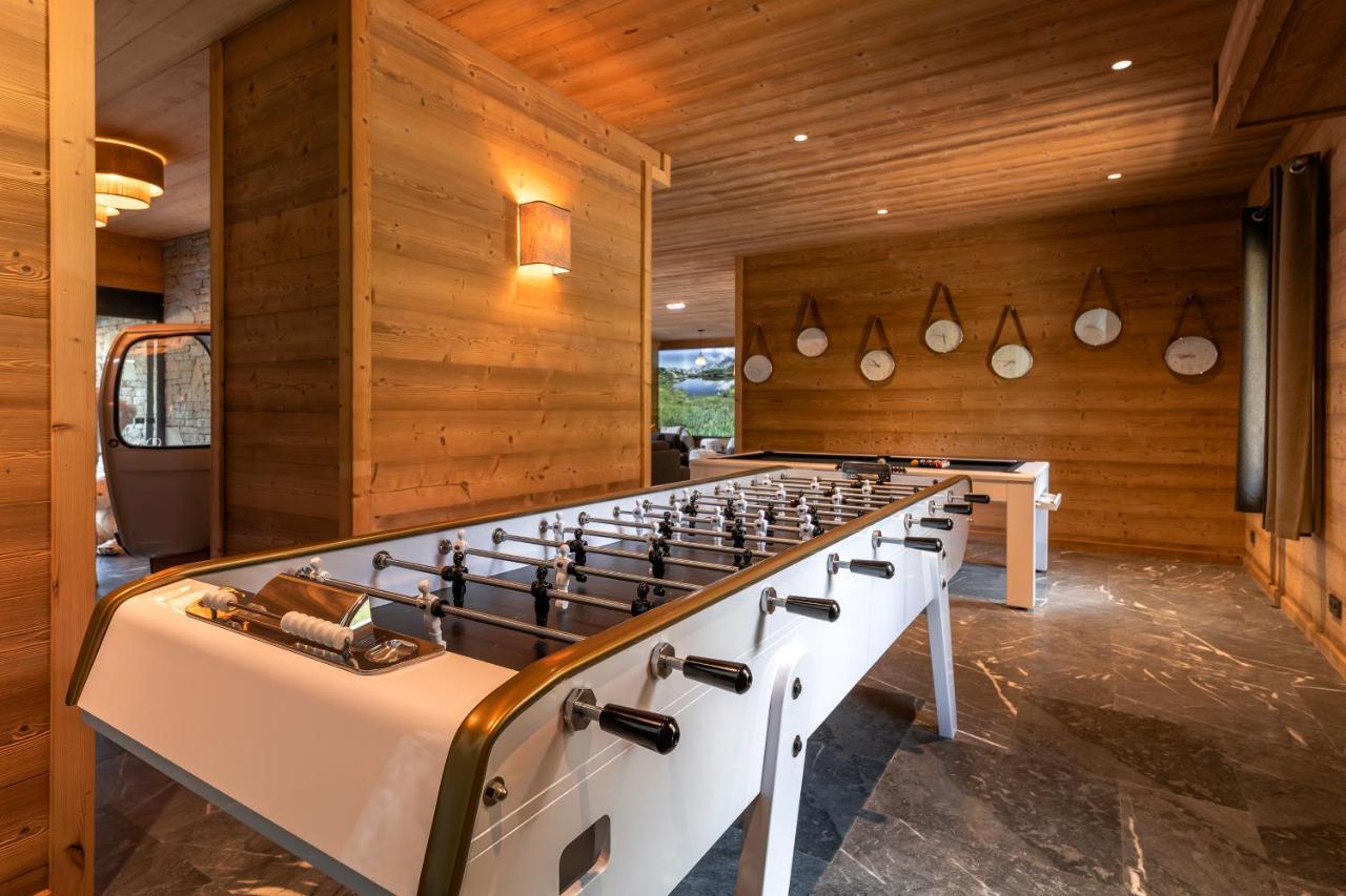 Le Chalet Blanc Hotel & Spa モンジェネヴル エクステリア 写真