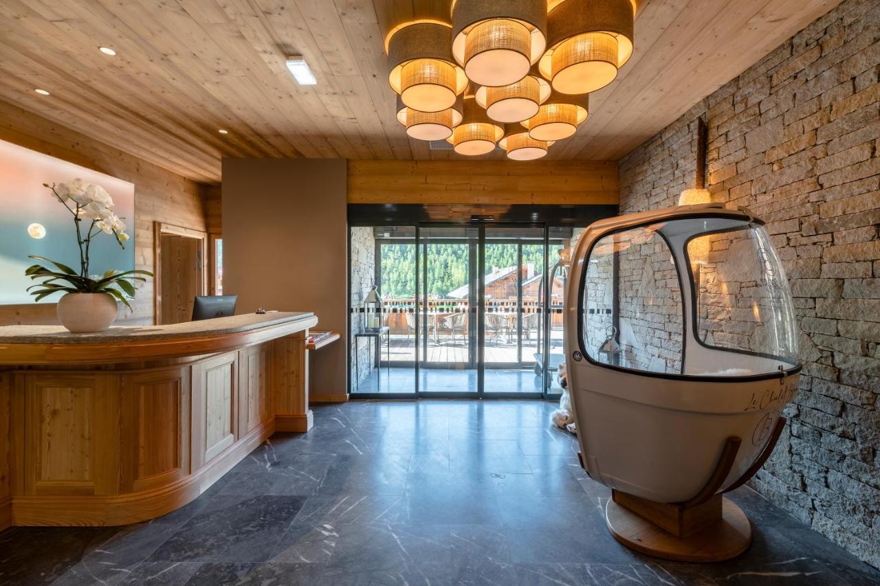 Le Chalet Blanc Hotel & Spa モンジェネヴル エクステリア 写真