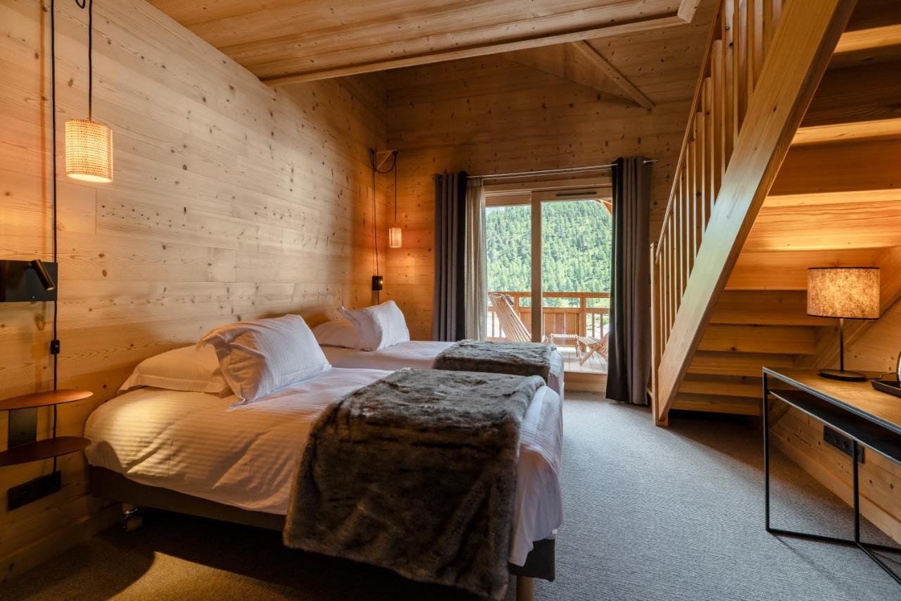 Le Chalet Blanc Hotel & Spa モンジェネヴル エクステリア 写真