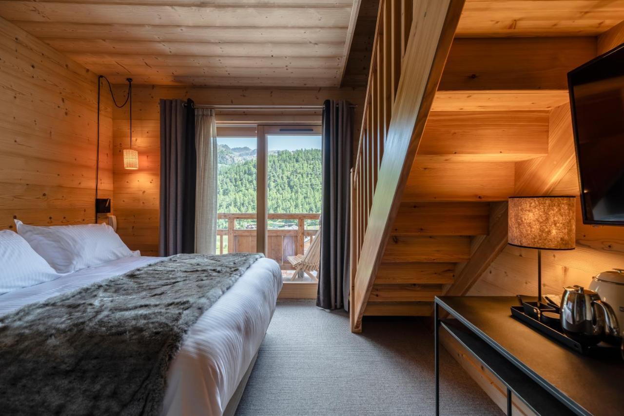 Le Chalet Blanc Hotel & Spa モンジェネヴル エクステリア 写真