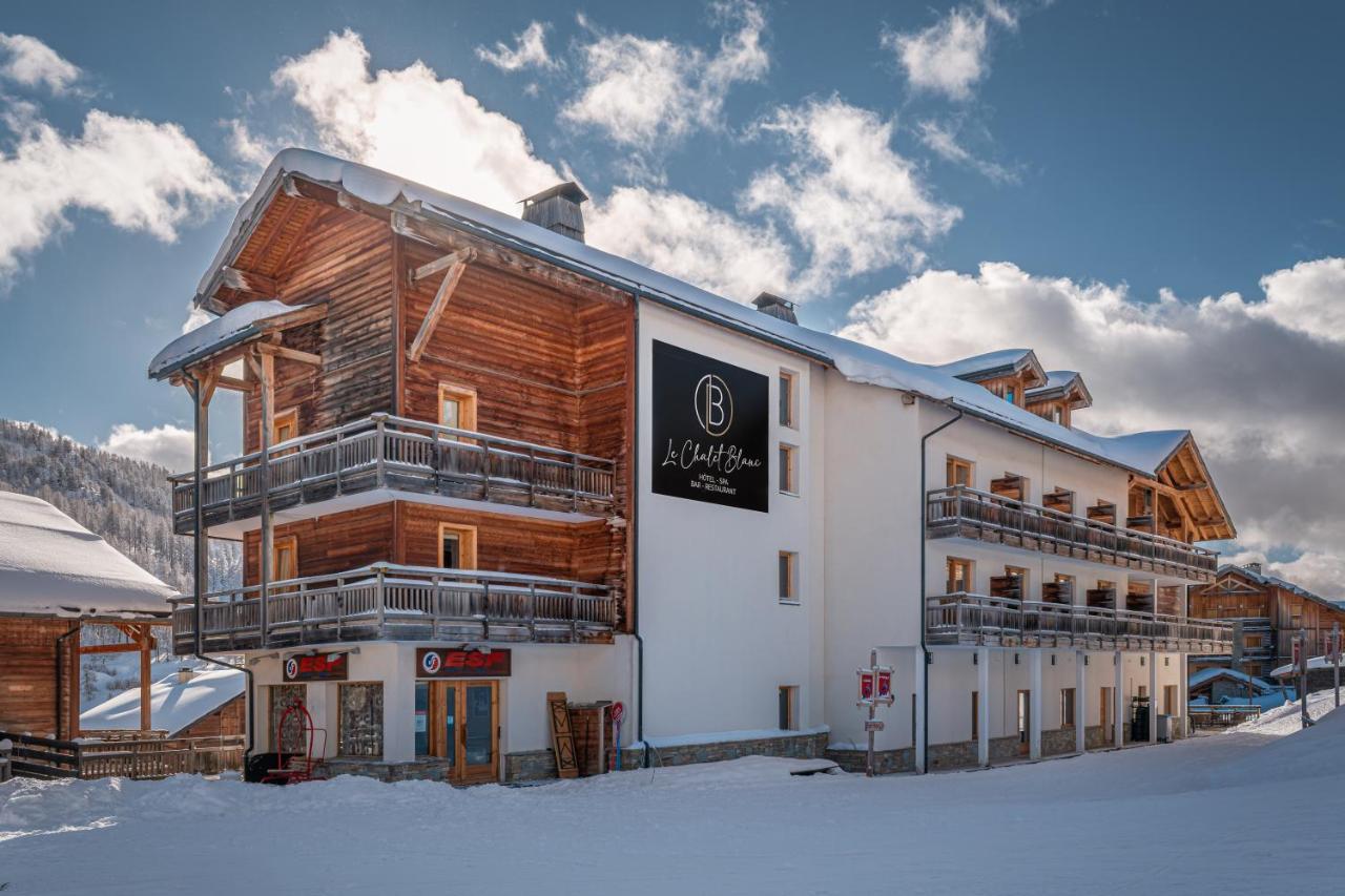 Le Chalet Blanc Hotel & Spa モンジェネヴル エクステリア 写真